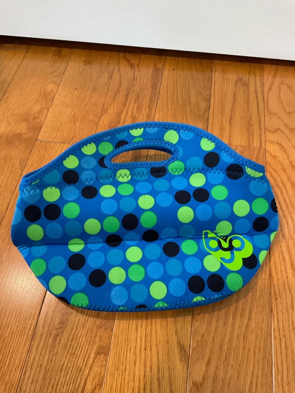 Blue and Green Rambler BYO by Built Neoprene Lunch Bag, NWOT